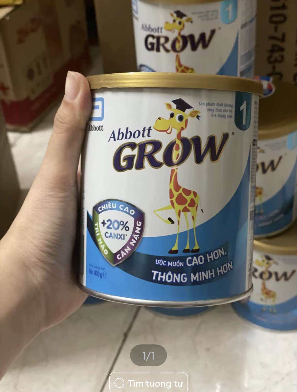 [Date 1.2025] Sữa Bột Abbott Grow 1 400g