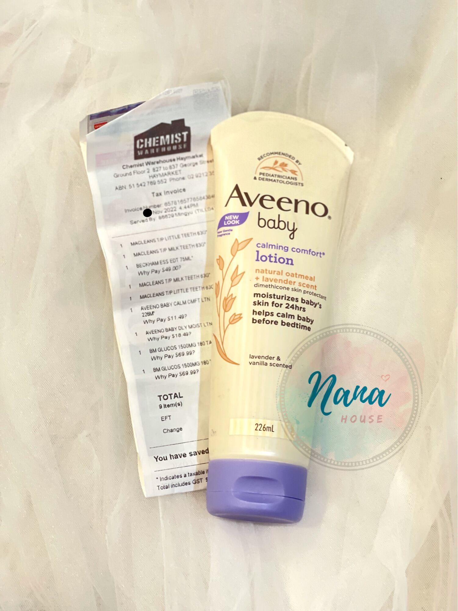 Kem dưỡng ẩm toàn thân cho bé Aveeno Baby chai siêu to 532ml