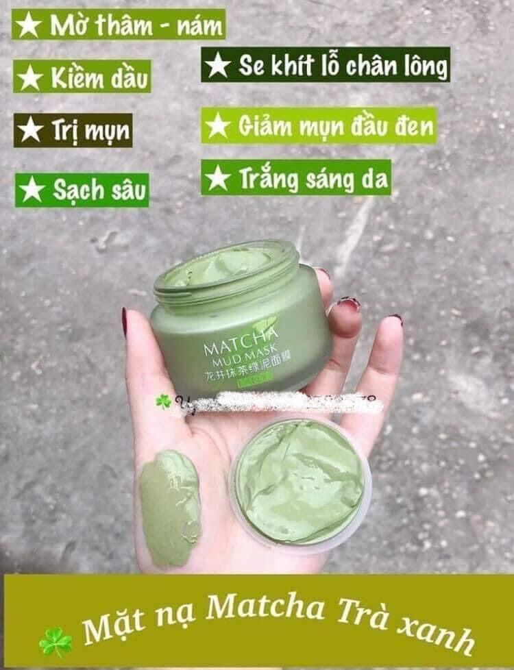 Mặt Nạ Bùn Matcha Laikou
