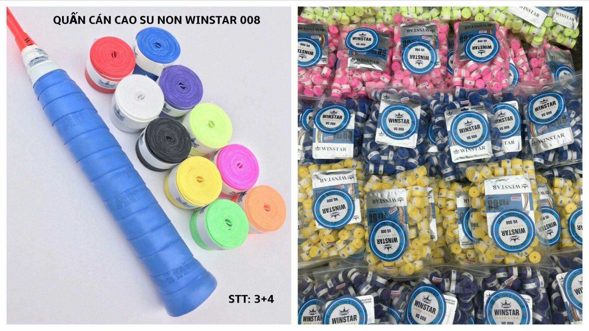 Quấn cán vợt cầu lông winstar loại tốt / hàng chính hãng/ 15k 1cái