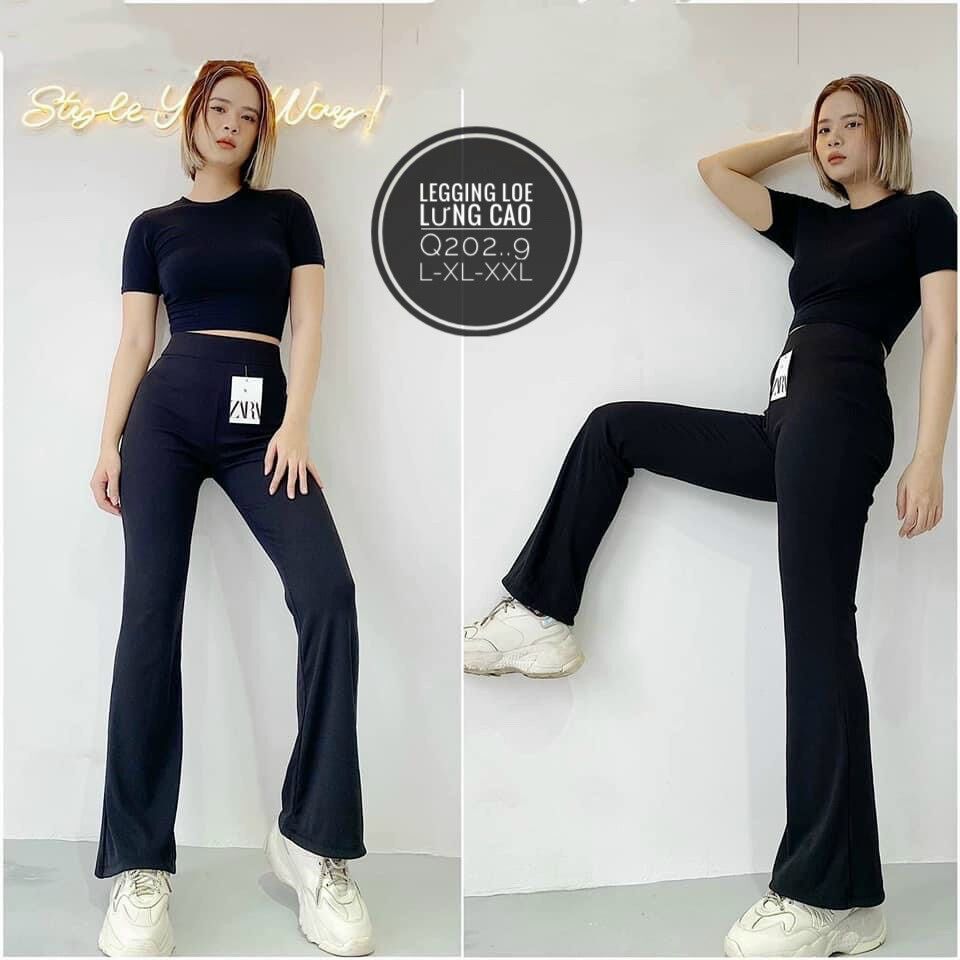 60-90kg Bigsize Quần Legging loe co dãn siêu hot Q202..9