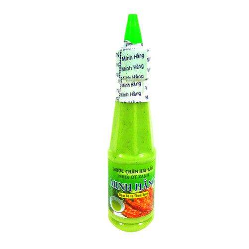 Muối ớt xanh minh hằng 250gr hạn sử dụng 28/05/2023