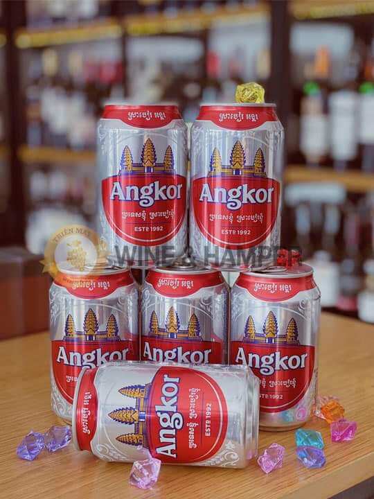 Bia angko. thùng 24lon.330ml.