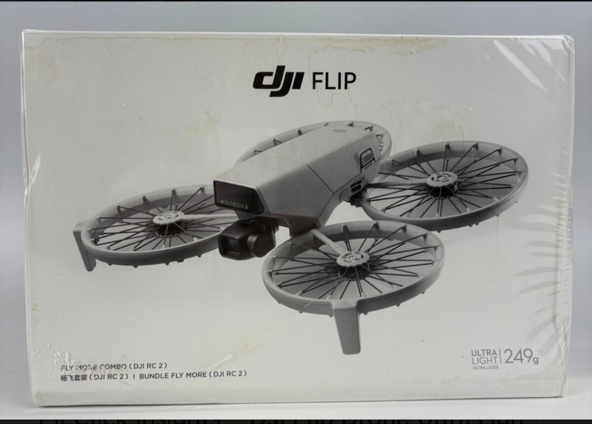 DJI Flip Fly More Combo (DJI RC 2) Foldable Full-Coverage Propeller Guard | 4K/60fps HDR Video