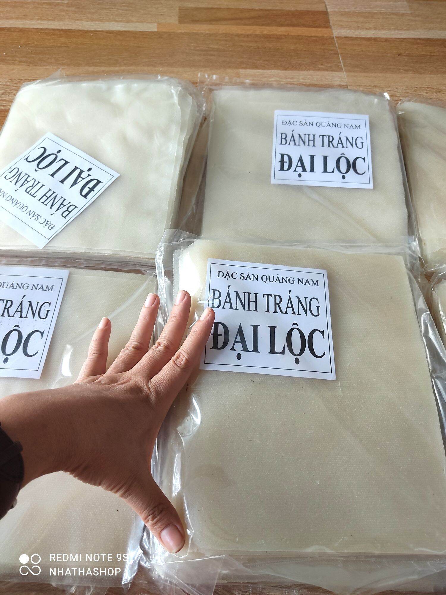 500g bánh tráng Đại Lộc 55 lá
