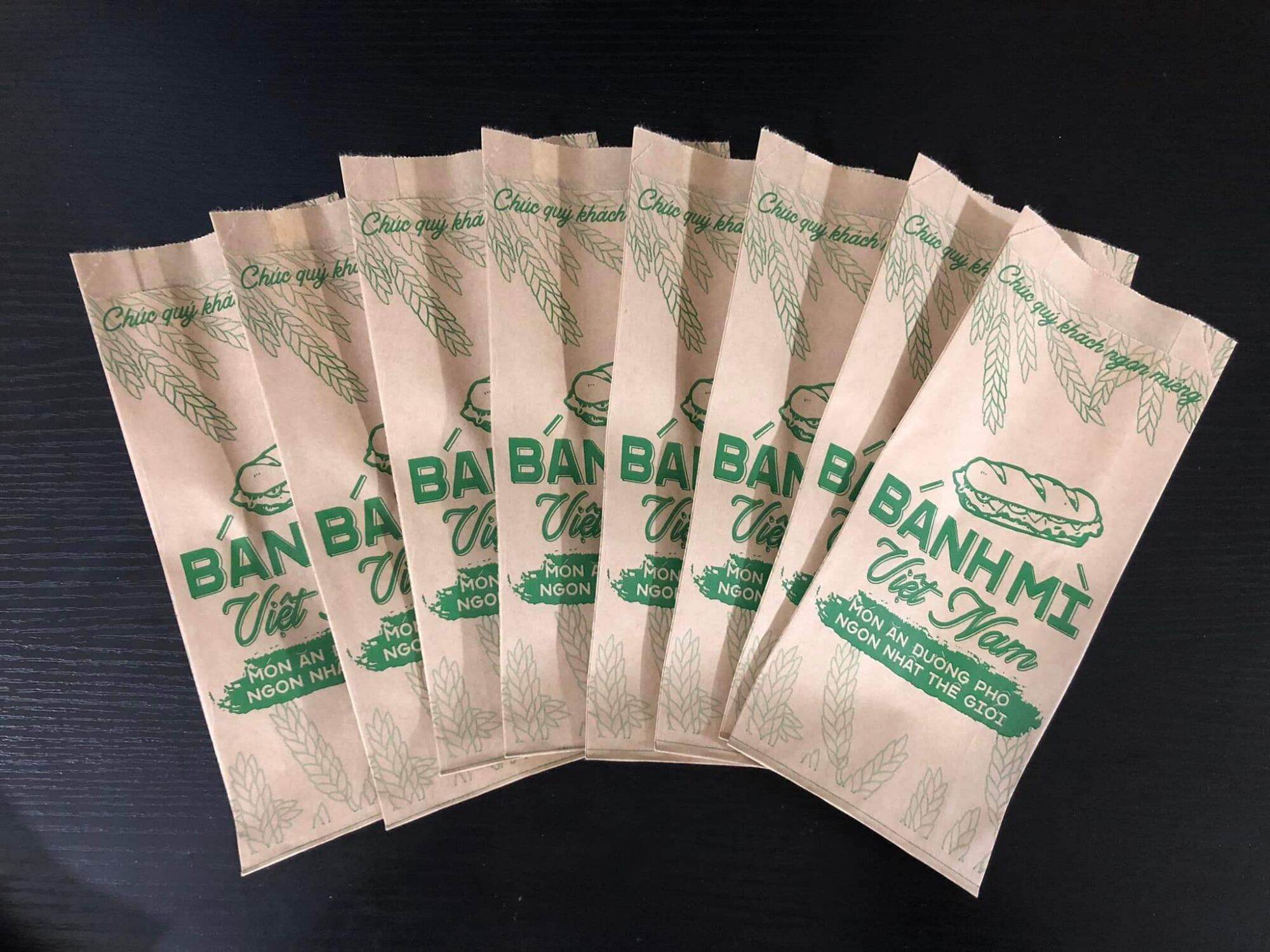 100 túi bánh mì Việt Nam, túi bánh mì truyền thống, túi bánh mì