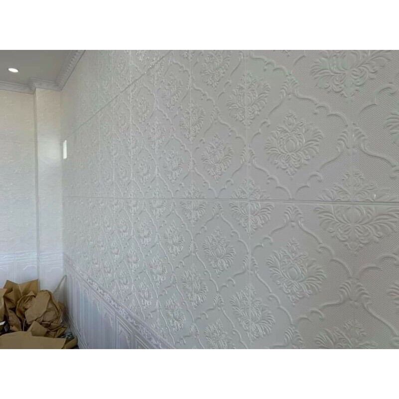Xốp dán tường 3D hoa văn Cổ Điển