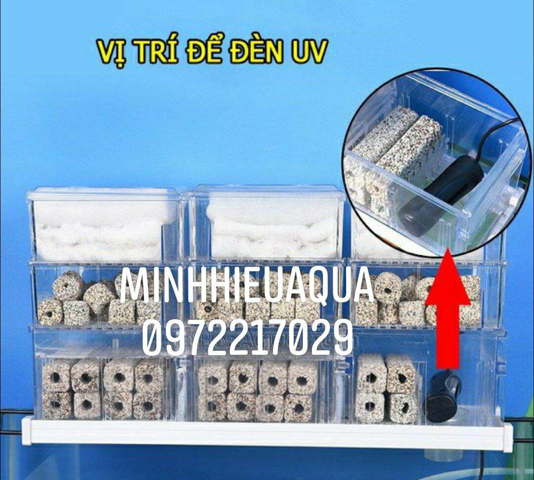 [HCM]Đèn UV hồ cá Baoyu BY-199 5w (Bảo Hành 3 tháng)