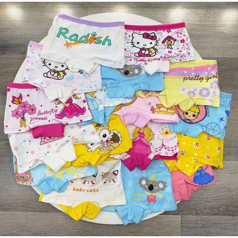 Quần chip đùi mặc váy cho bé