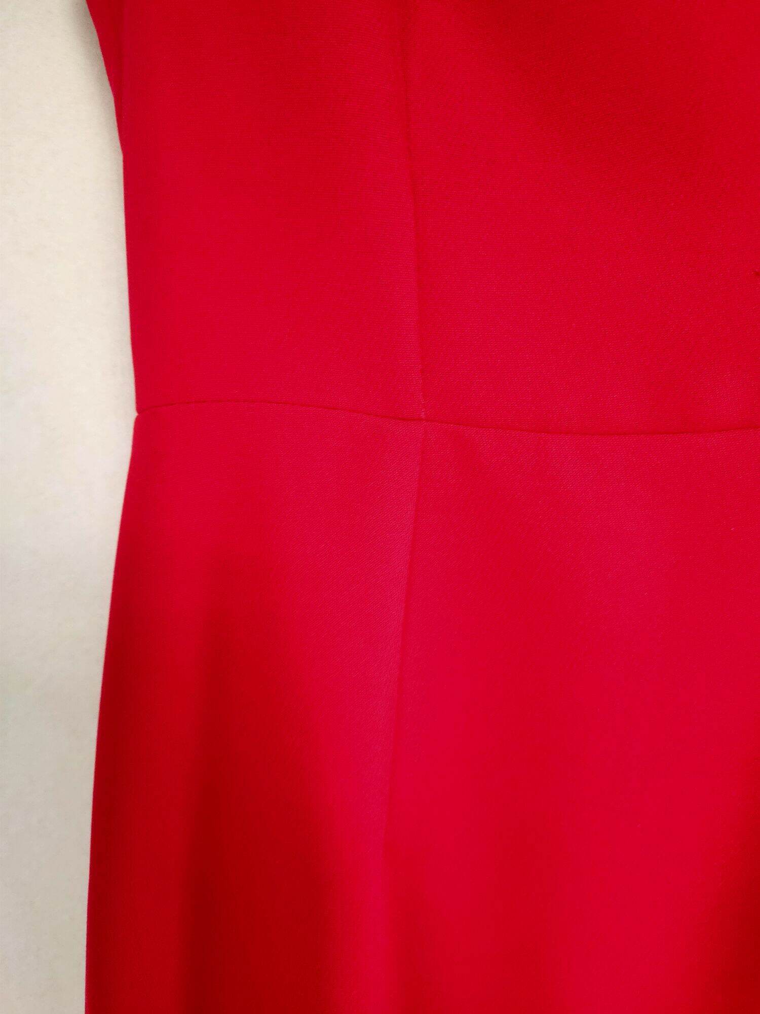 Đầm Elise đỏ Sz S, new 99%