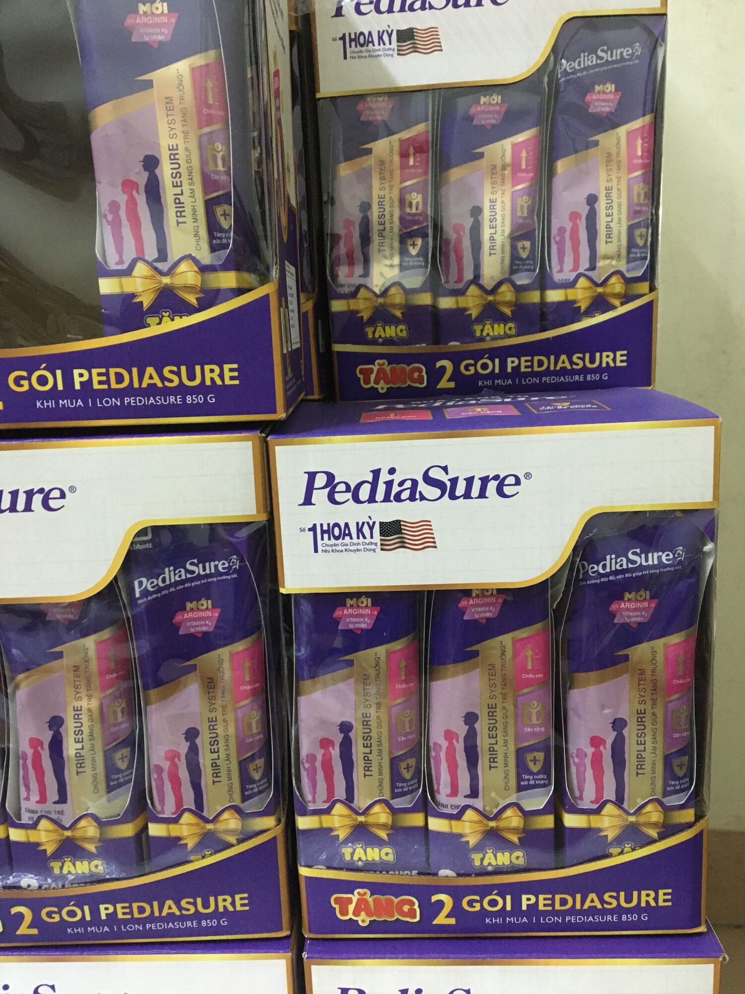Combo 10 Gói Pediasure Vani 48,6g/1 gói
