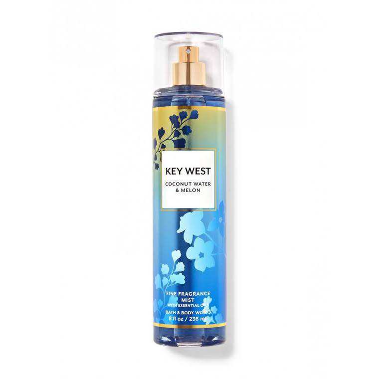 Xịt body mist Bath and Body Works Key West 236ml