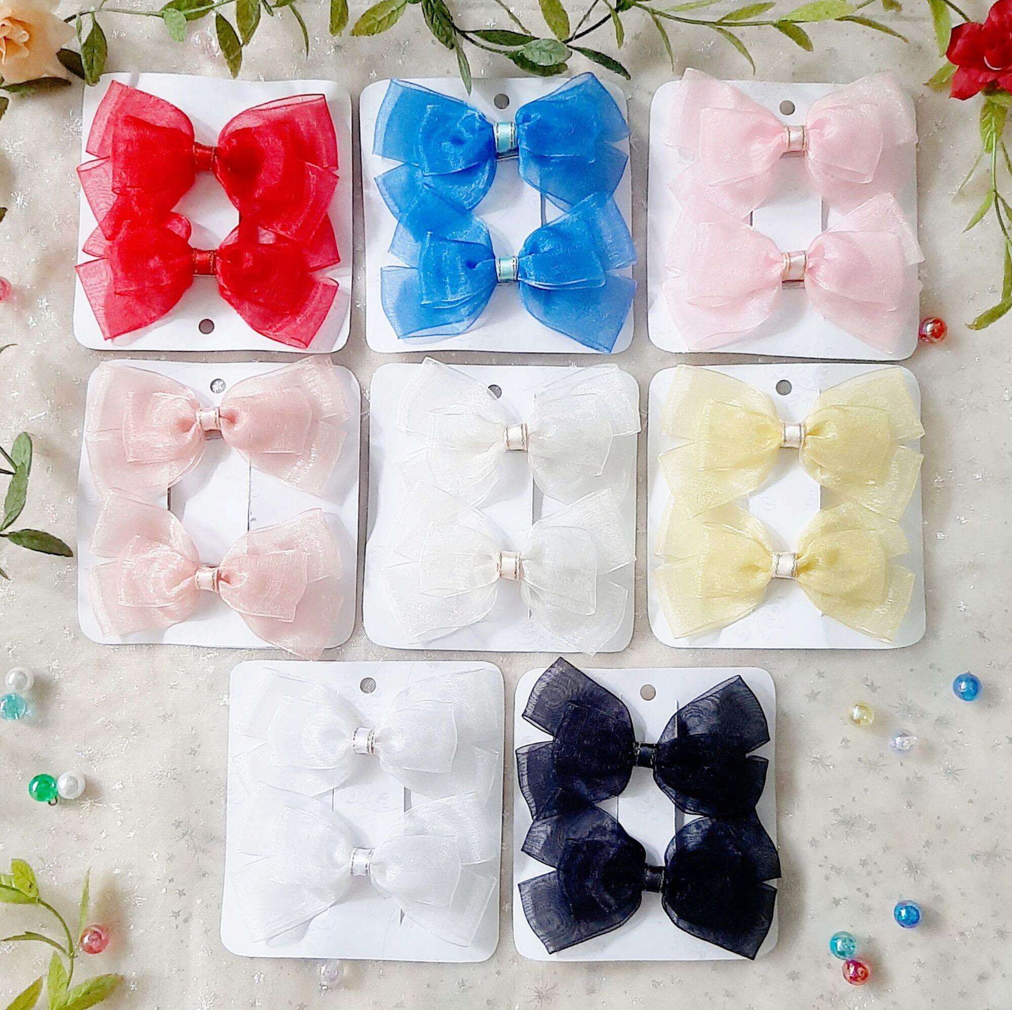 Set 2 kẹp tóc dễ thương cho bé
