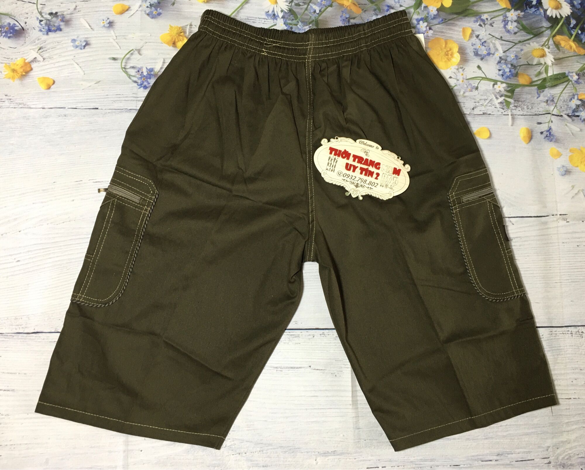 QUẦN KAKI LỬNG MÀU (Giao màu ngẫu nhiên)