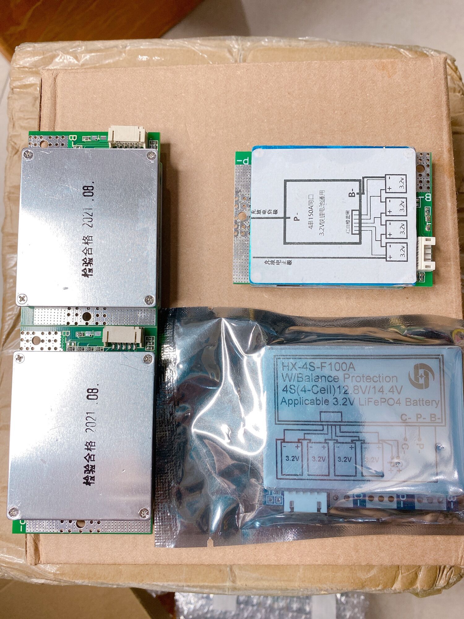 Mạch bms 4s 3.2V 150A