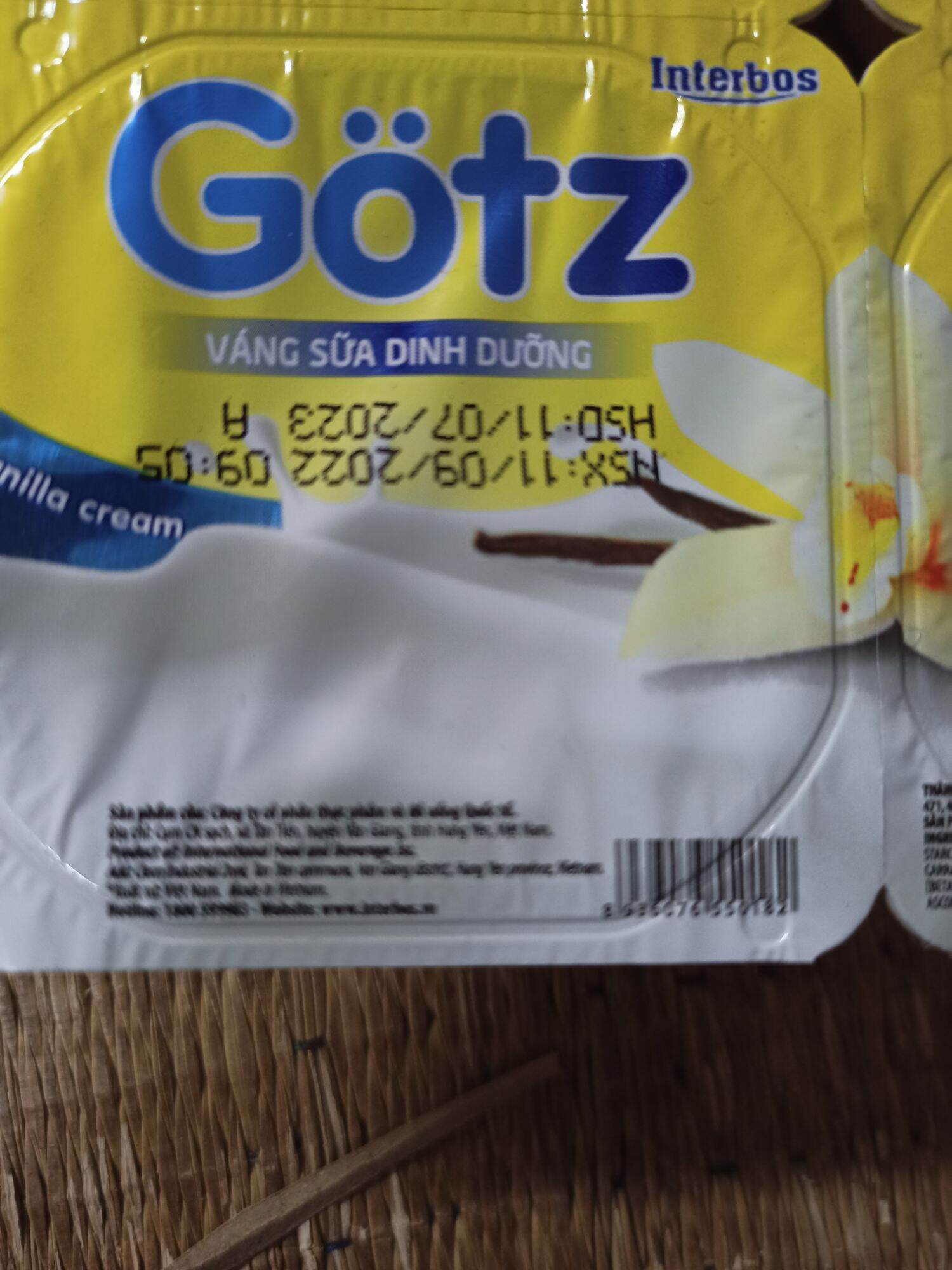 24 HỘP(  6 VĨx 4H) VÁNG SỮA GOZT, CÔNG NGHỆ ĐỨC,