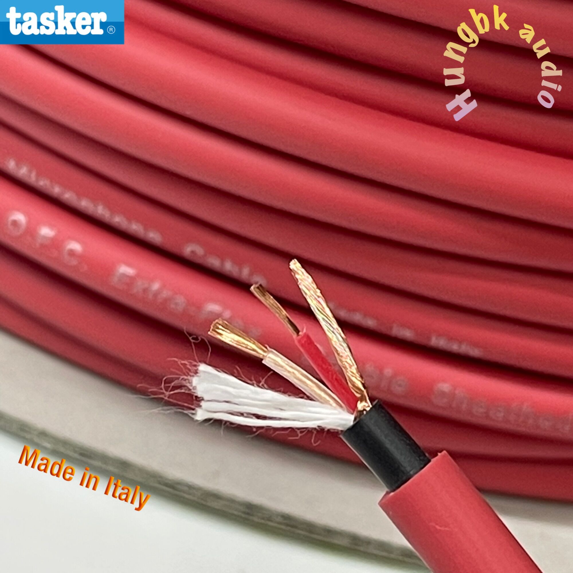 Tasker c301 dây tín hiệu âm thanh sân khấu nhập khẩu từ Italy