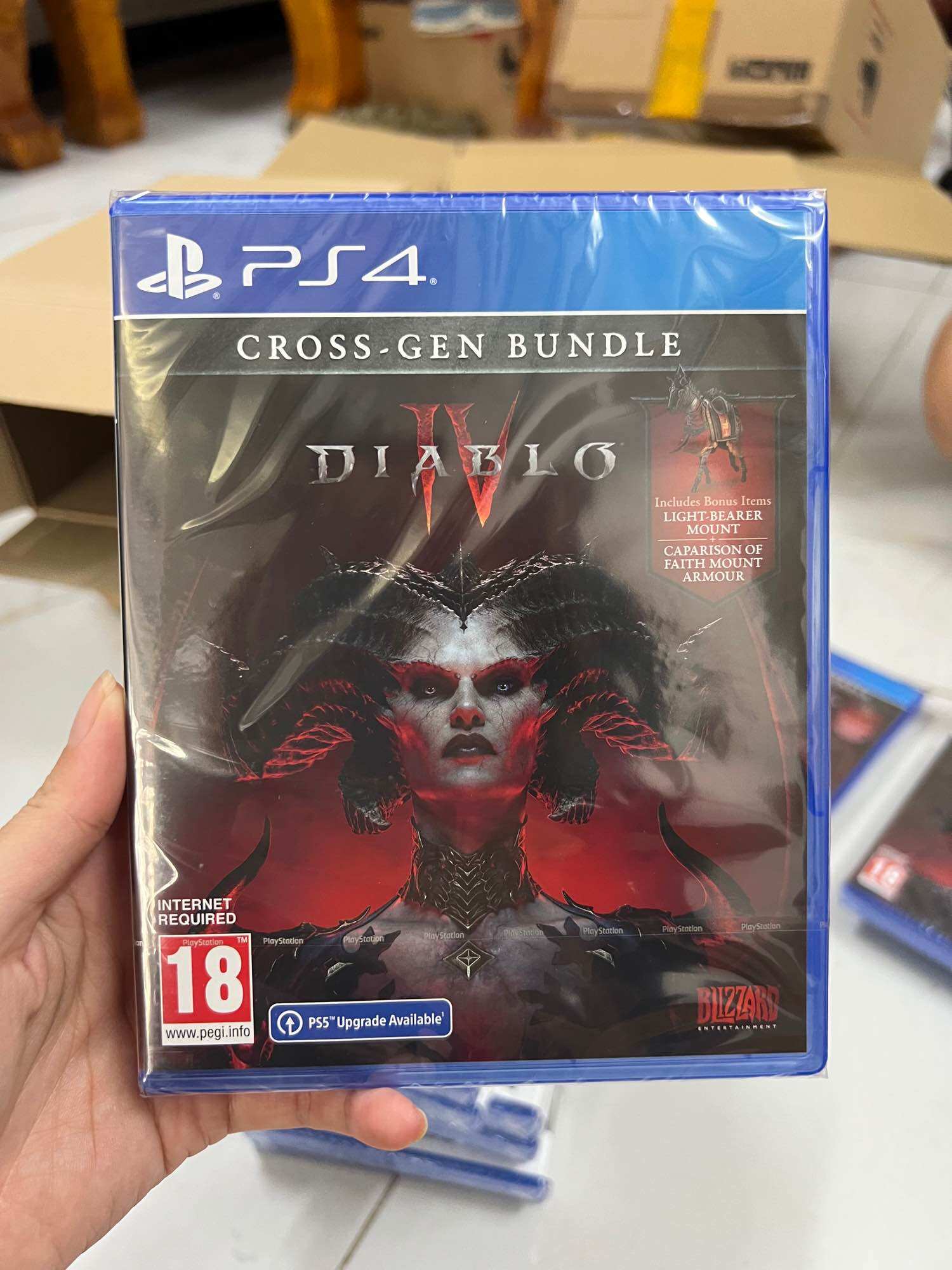 Đĩa chơi game PS4/ PS5: Diablo 4