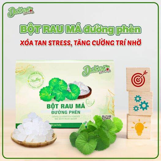 Bột rau má đường phèn