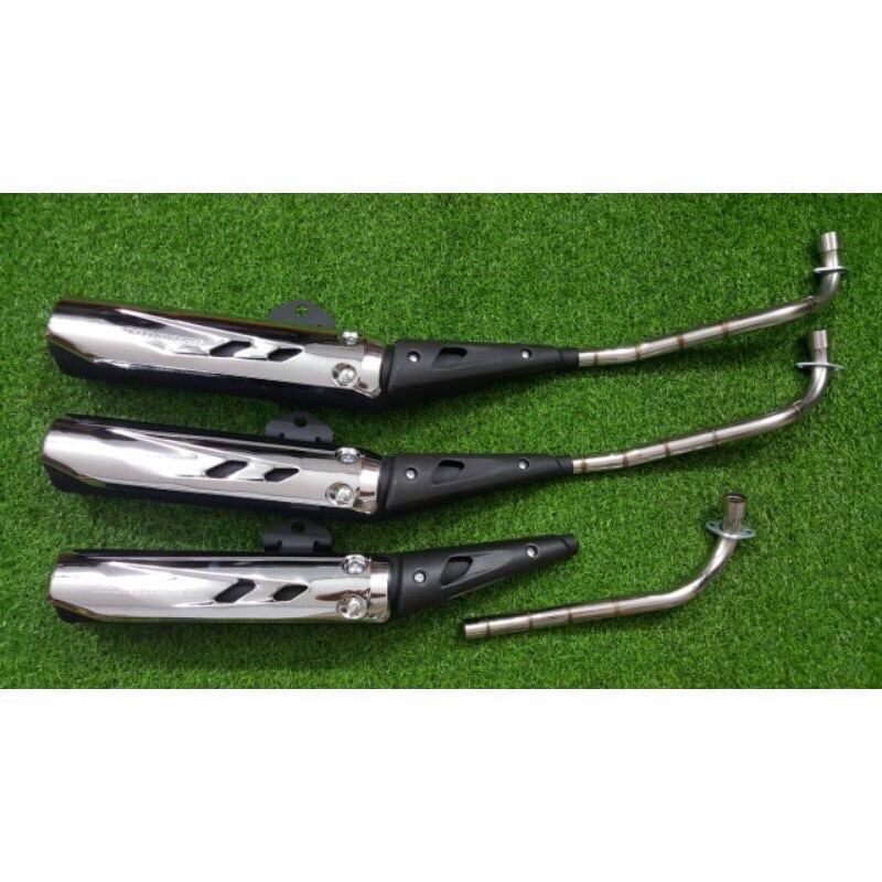 Pô exciter 2010 gắn wave a110 đời 2017 - 2022 wave s rsx wave blade future neo future x luôn cổ inox