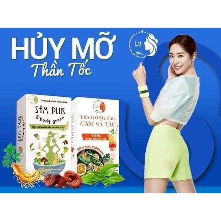 Giảm cân Sâm plus-5 hộp/2500k