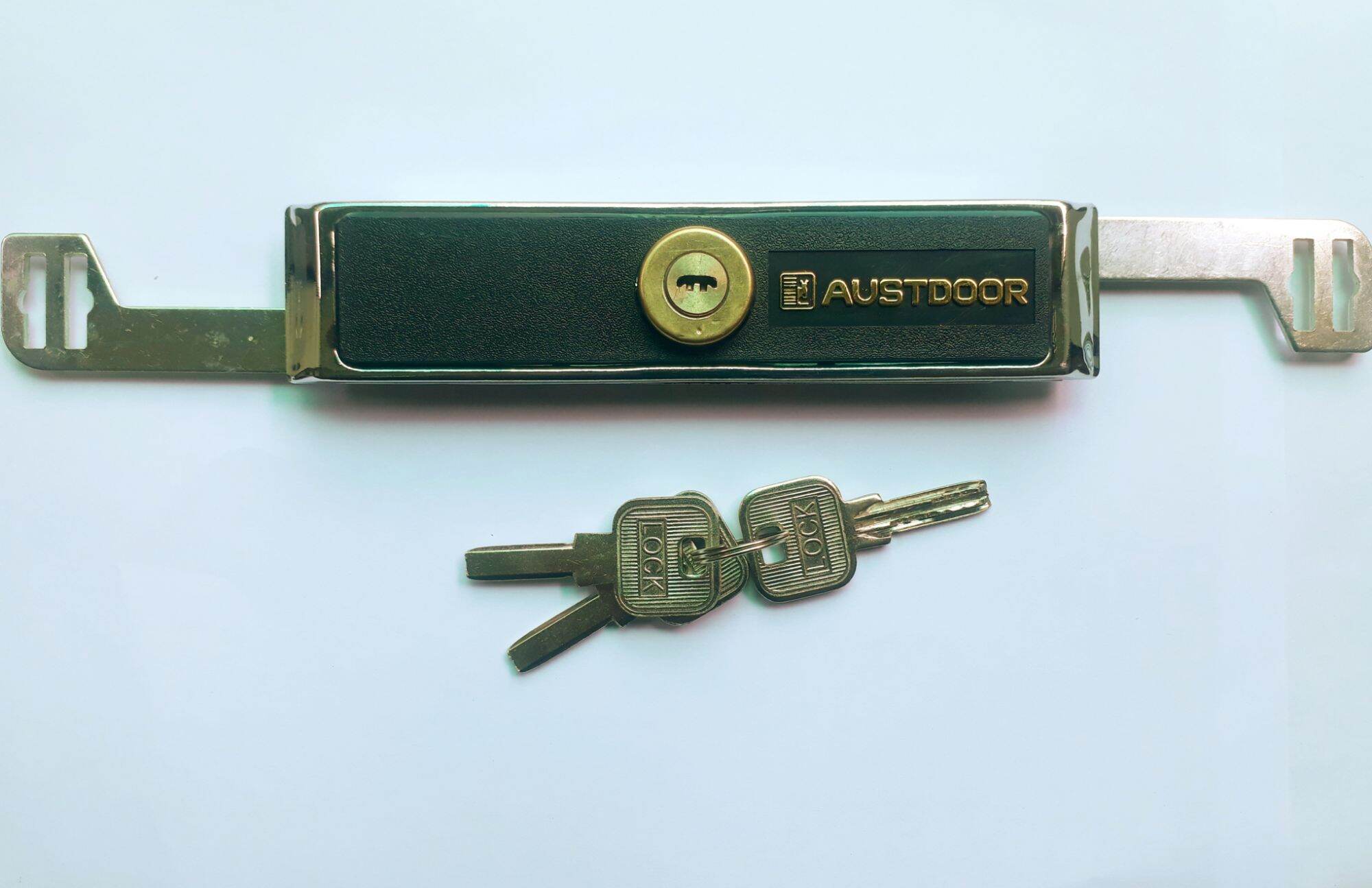 Khóa cửa cuốn Austdoor KH5 - khóa ngang cửa cuốn kéo tay