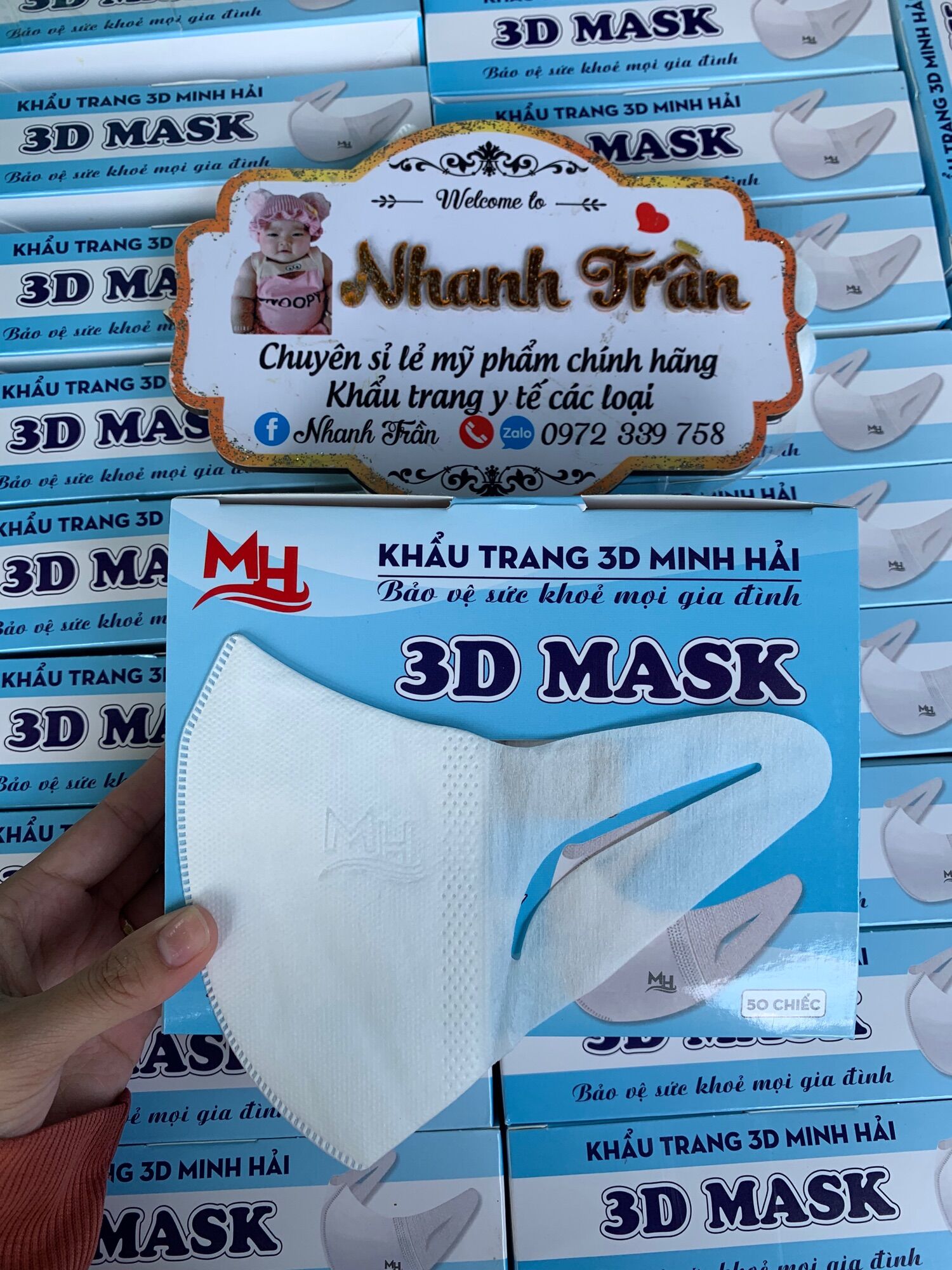 Khẩu trang 3D