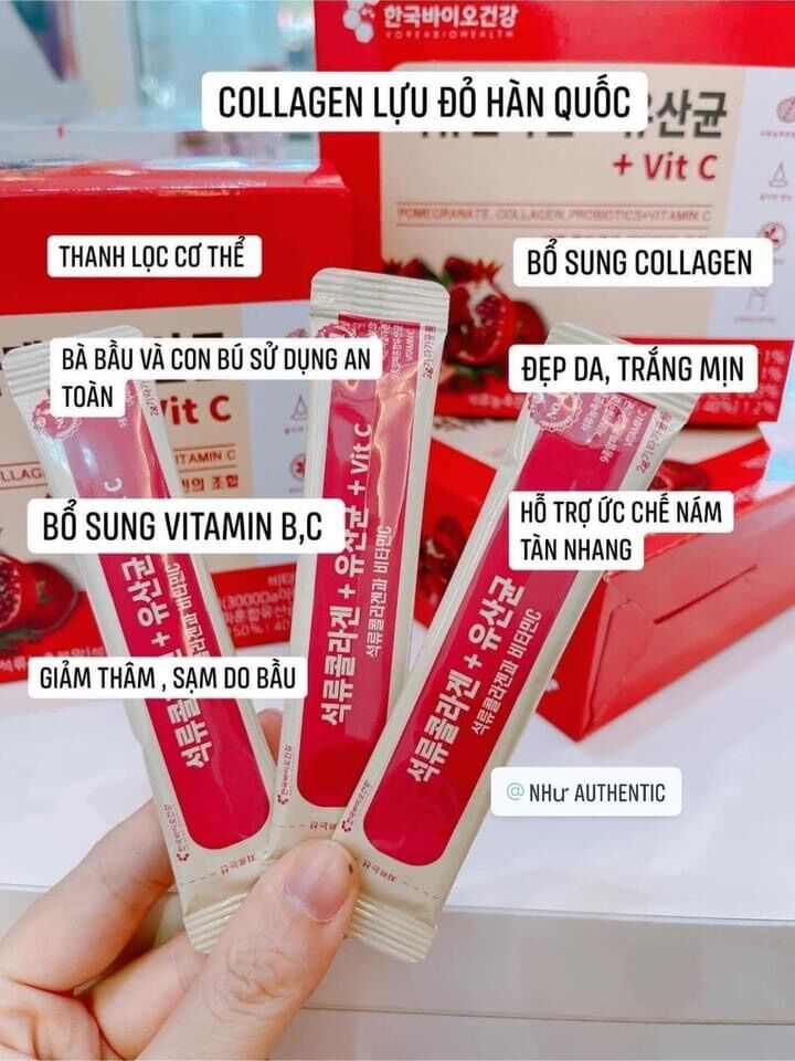 COLLAGEN LỰU ĐỎ HÀN QUỐC