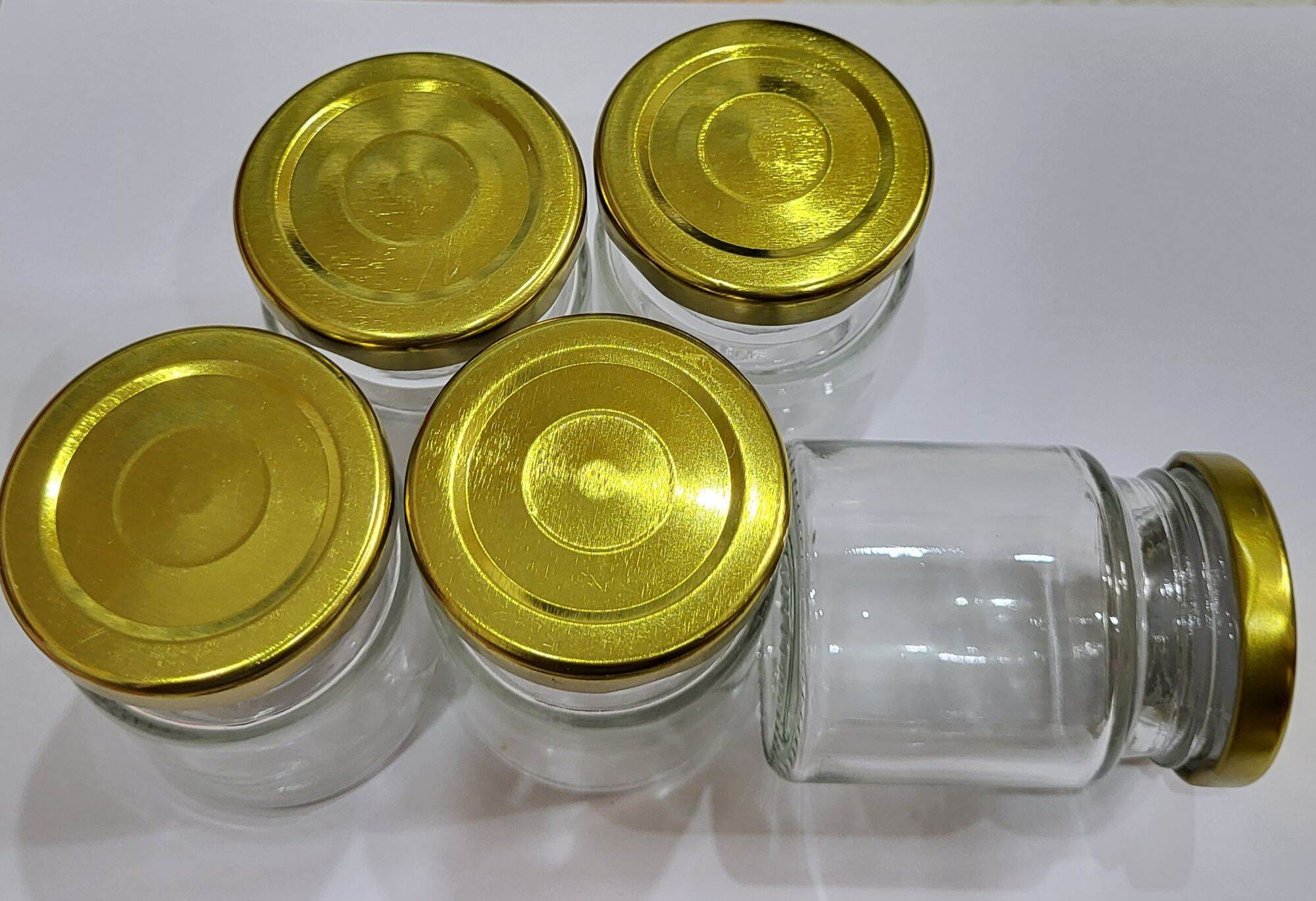 HŨ THỦY TINH CHƯNG YẾN SET 5 HŨ 70ML