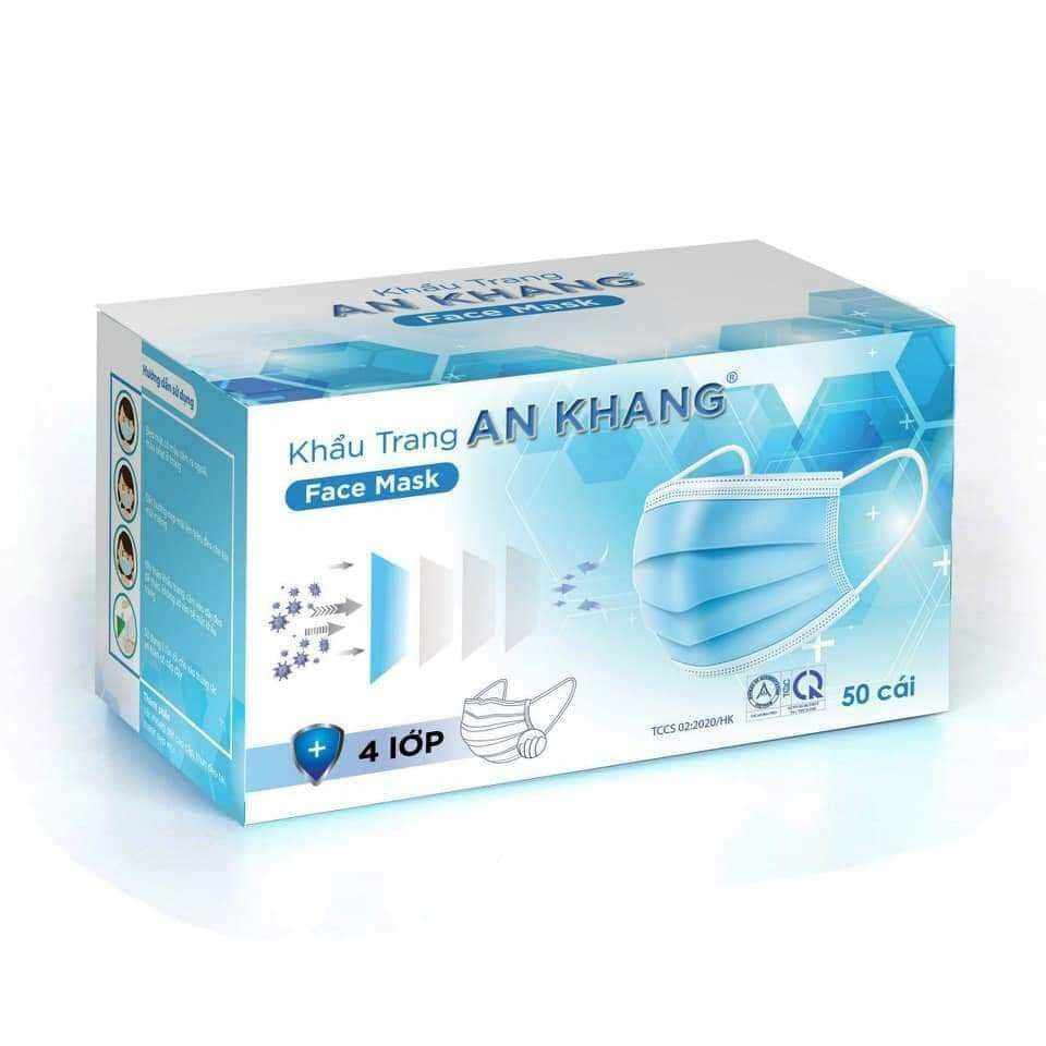 Khẩu tra ng y t ế An khang 4 lớp
