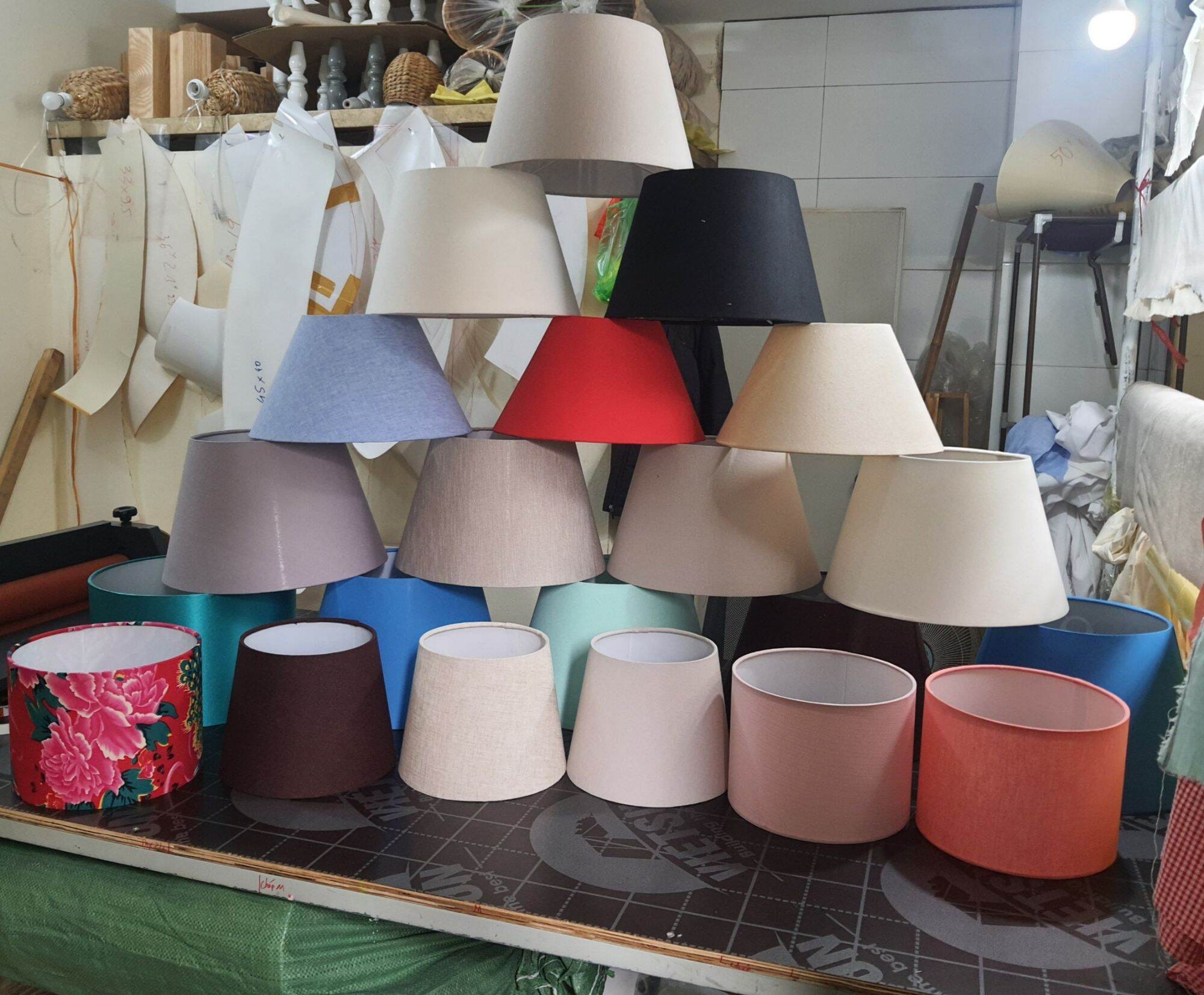 Chao, chụp đèn ngủ size tầm trung