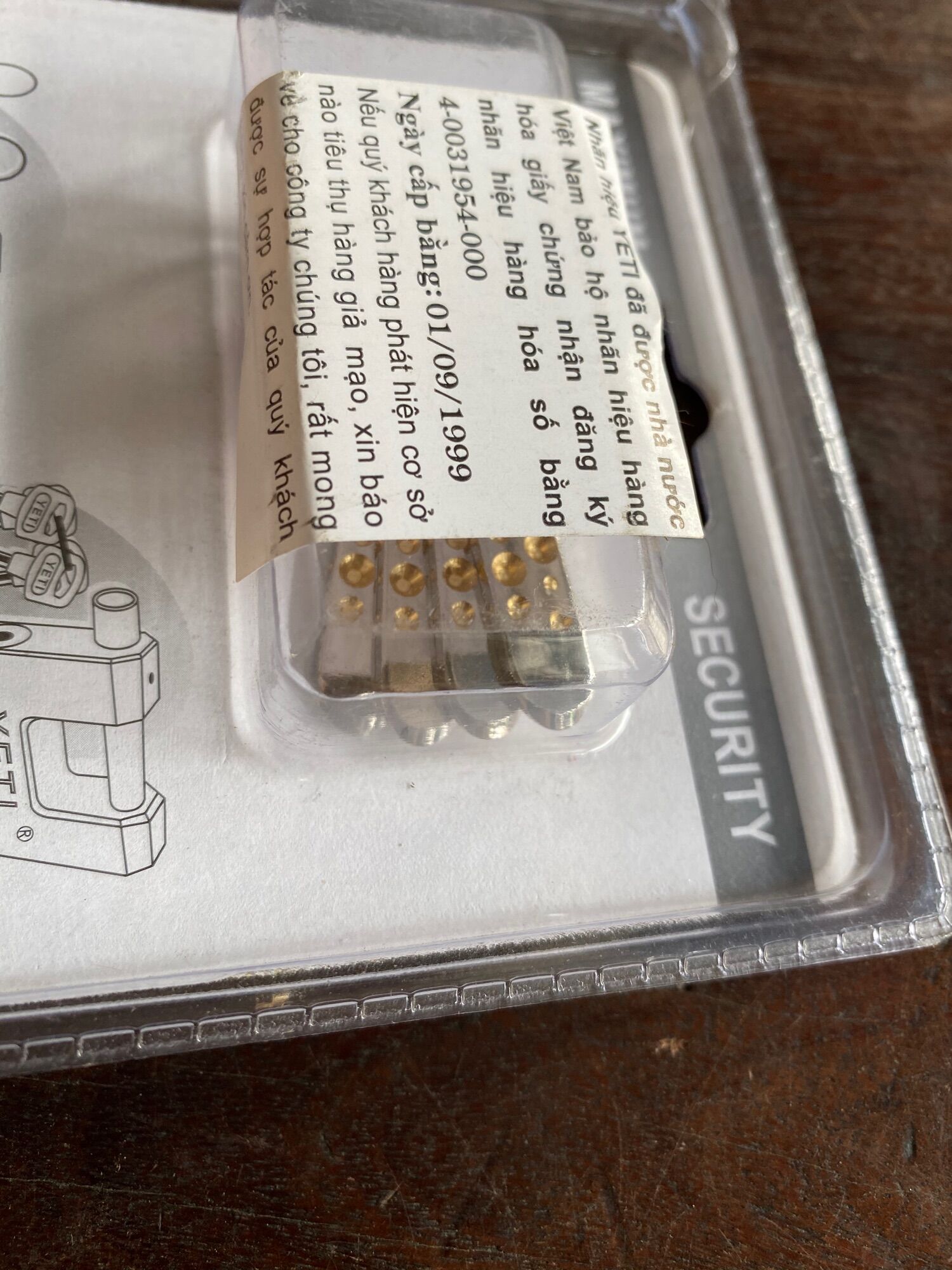 Ổ khoá chống cắt YETI 60mm