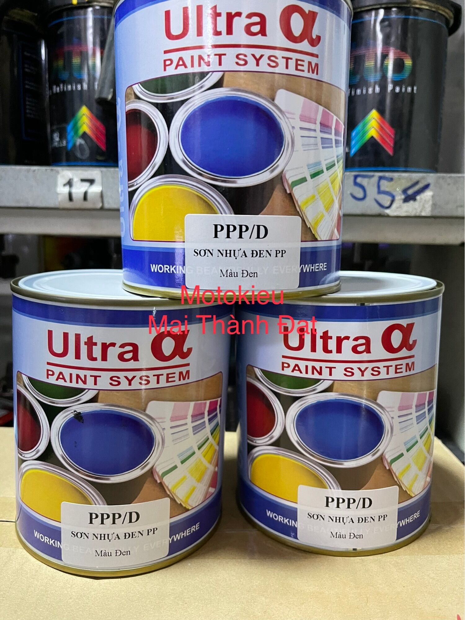 Đen mờ nhựa Pp . Ultra Nippont Đóng gói 1kg