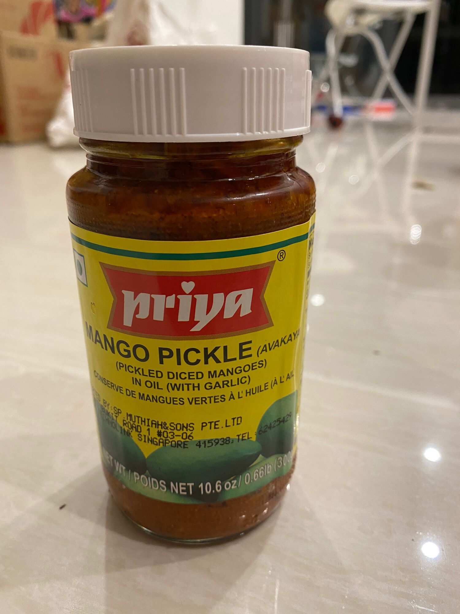 Mango pickle.  Dưa chua xoài , xoài muối ấn độ