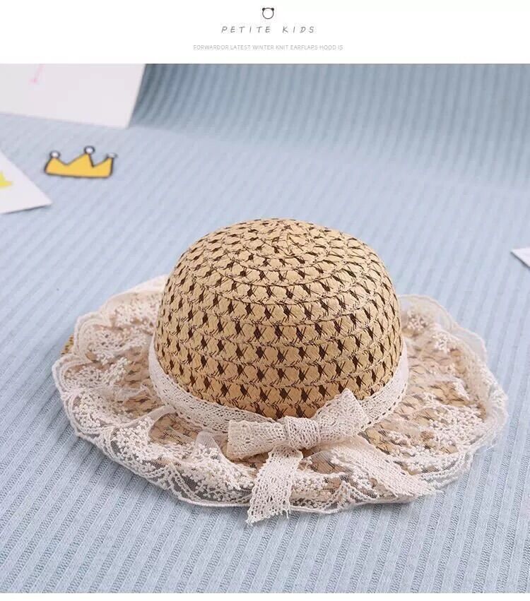 Mũ Cói Che Nắng Cho Bé