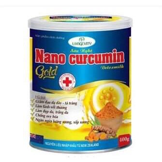 [Tặng hộp 150g] sữa nghệ nano curcumin gold 900g