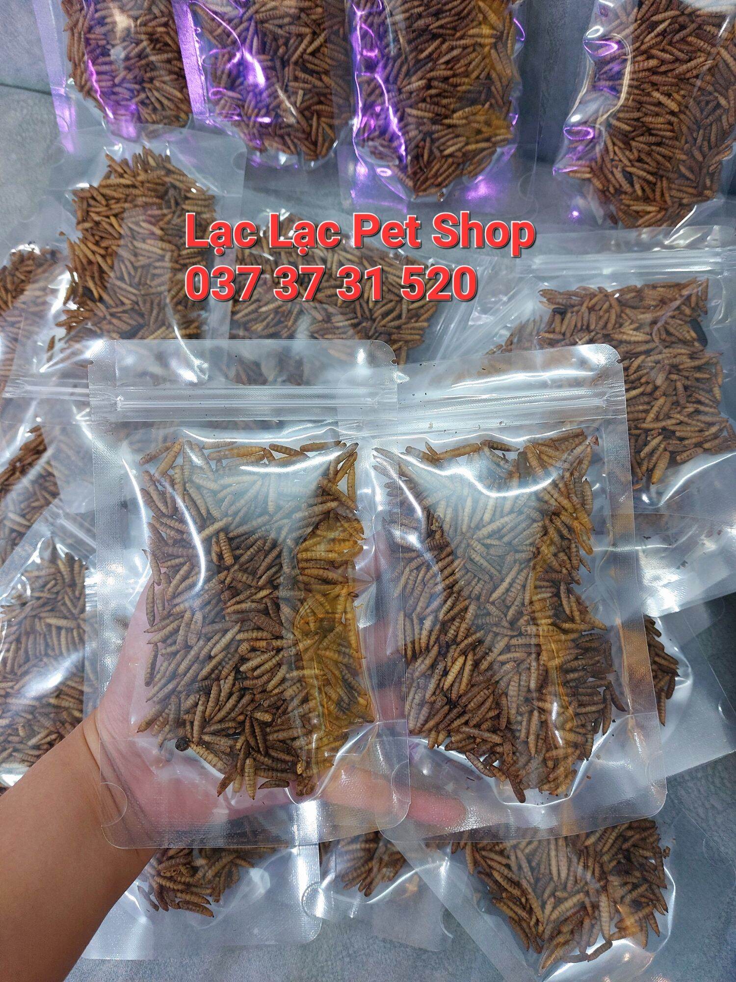 Sâu Gạo Sấy Khô cho Hamster - Thú cưng