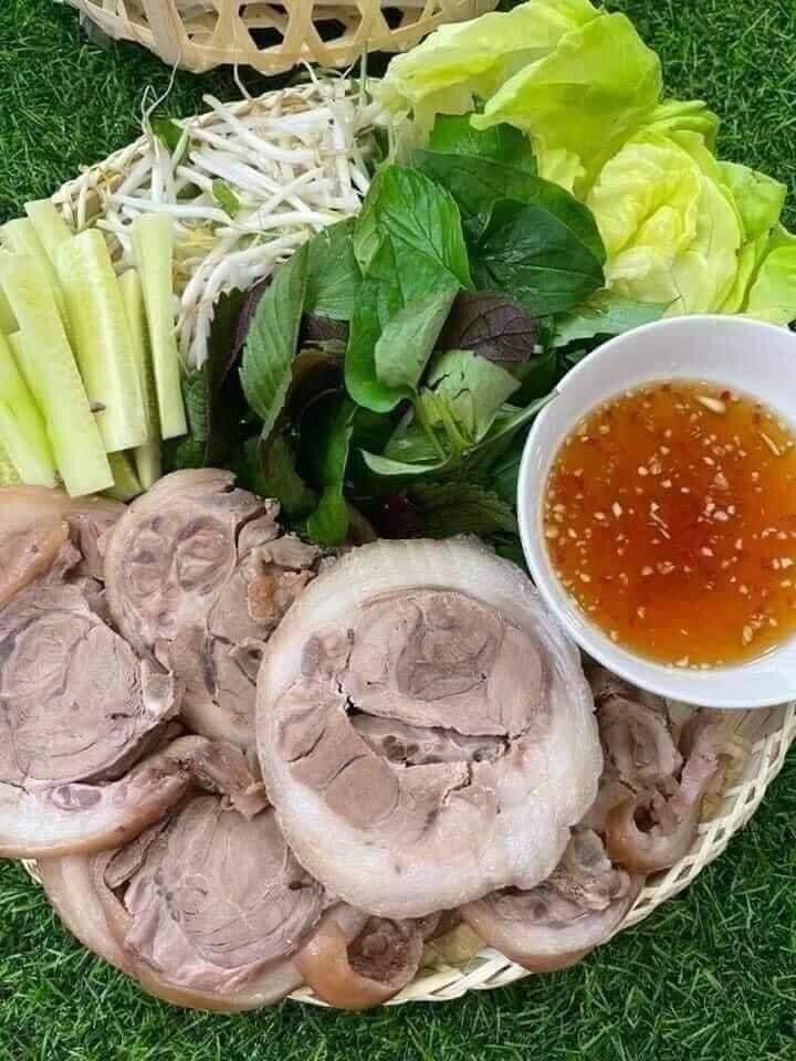 1kg Bắp giò Heo bó chỉ - lóc xương (hoả tốc 2h tphcm)