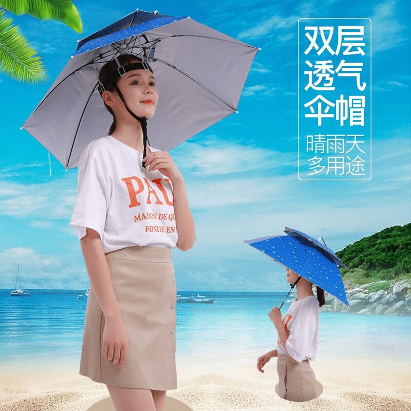 Mũ dù đội đầu, làm vườn, trồng lúa
