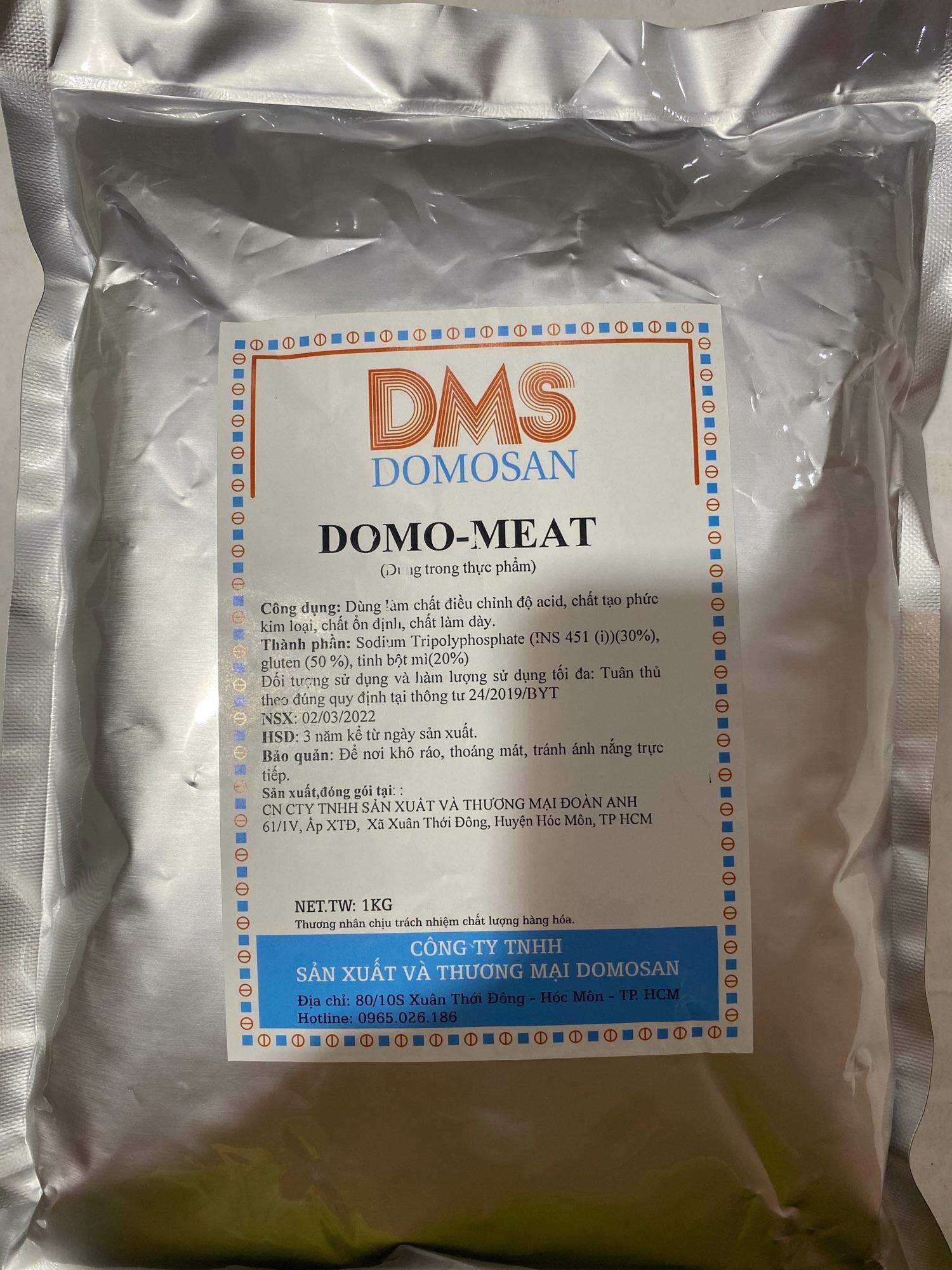 Bột dai  DOMO MEAT  - phụ gia hỗ trợ tạo dai, tạo dẻo cho chả cá, chả bò, bò viên