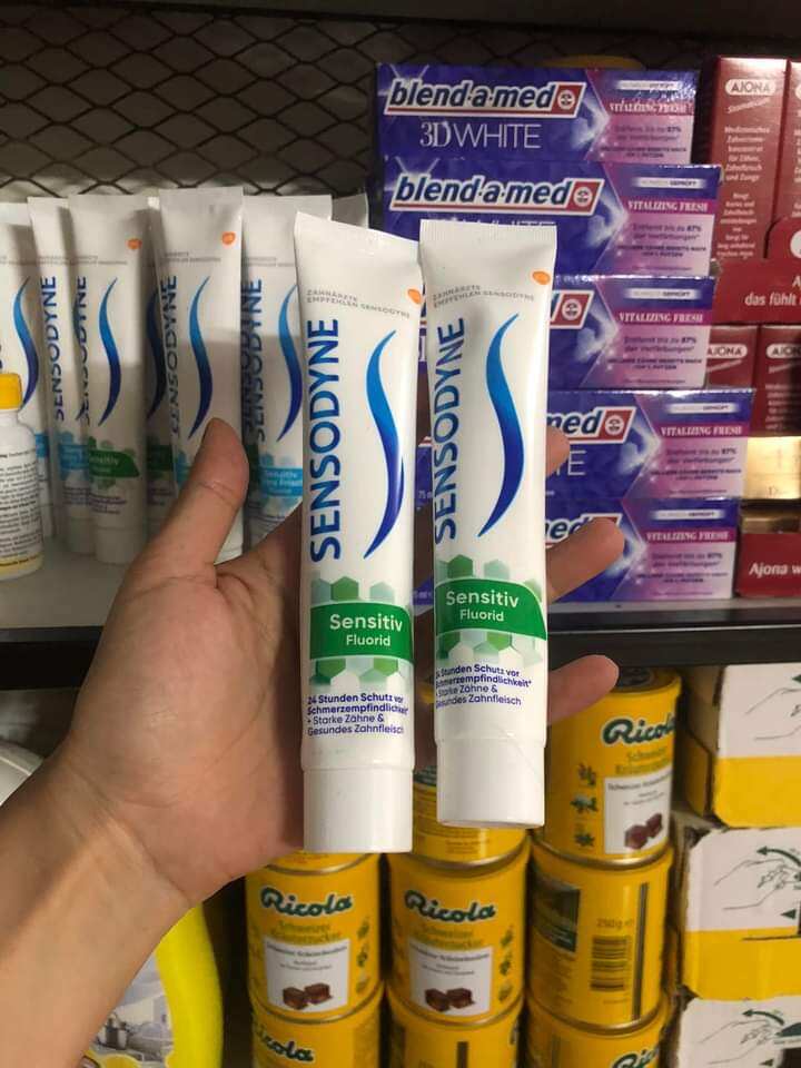 Kem đánh răng Sensodyne của Đức
