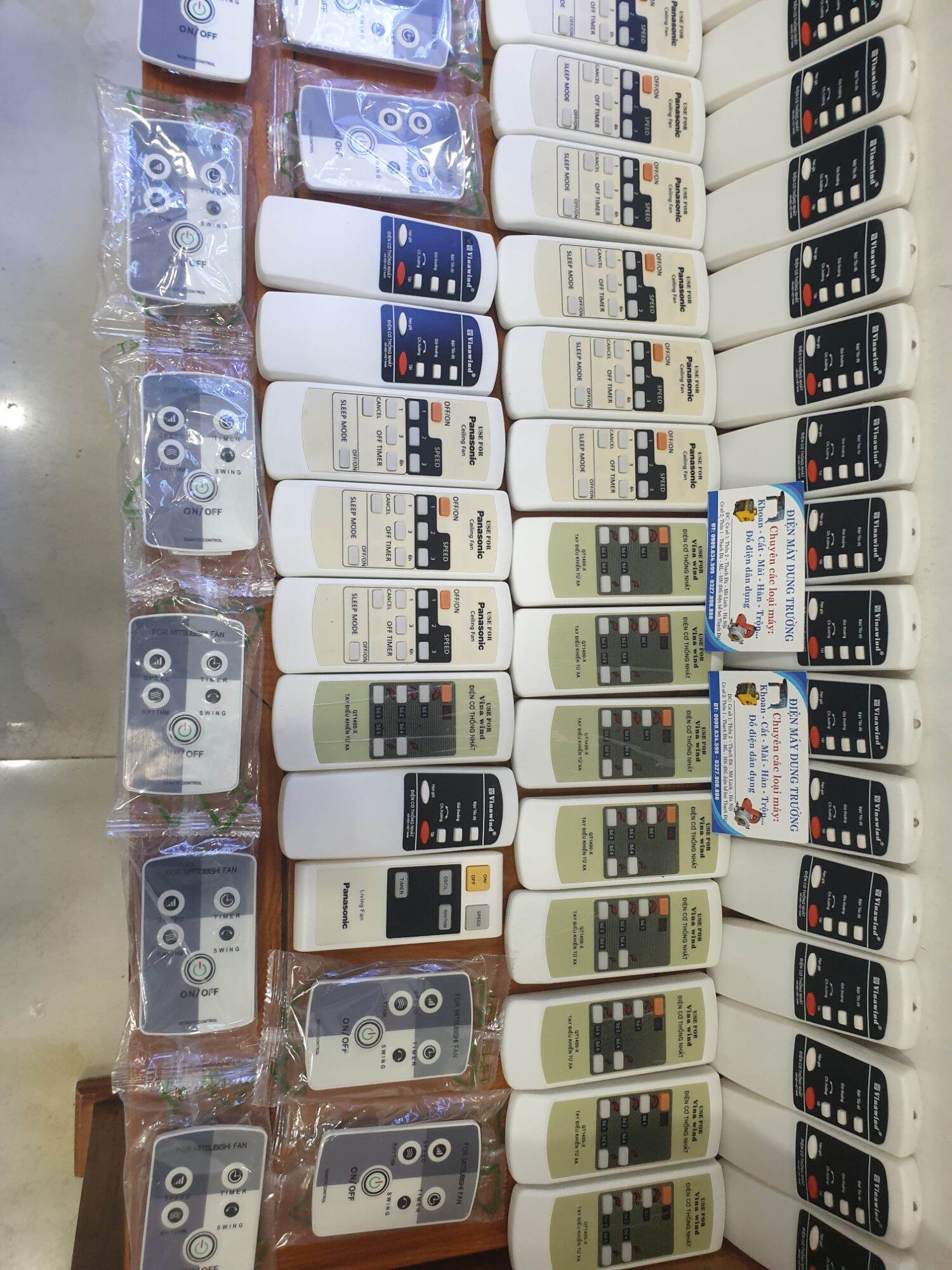 Remote điều khiển quạt trần PANASONIC 4 cánh