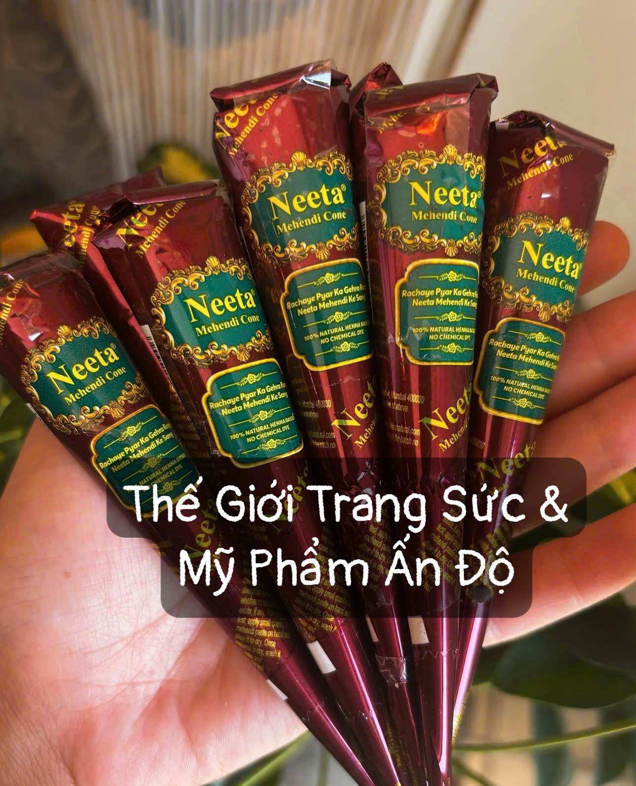 [HCM]Mực Vẽ Henna Ấn Độ