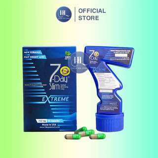  Giảm cân siêu mạnh 7 Day Slim Giảm Bụng Giảm Mỡ Không Gây Đi Ngoài   Tách Lẻ 15 viên  