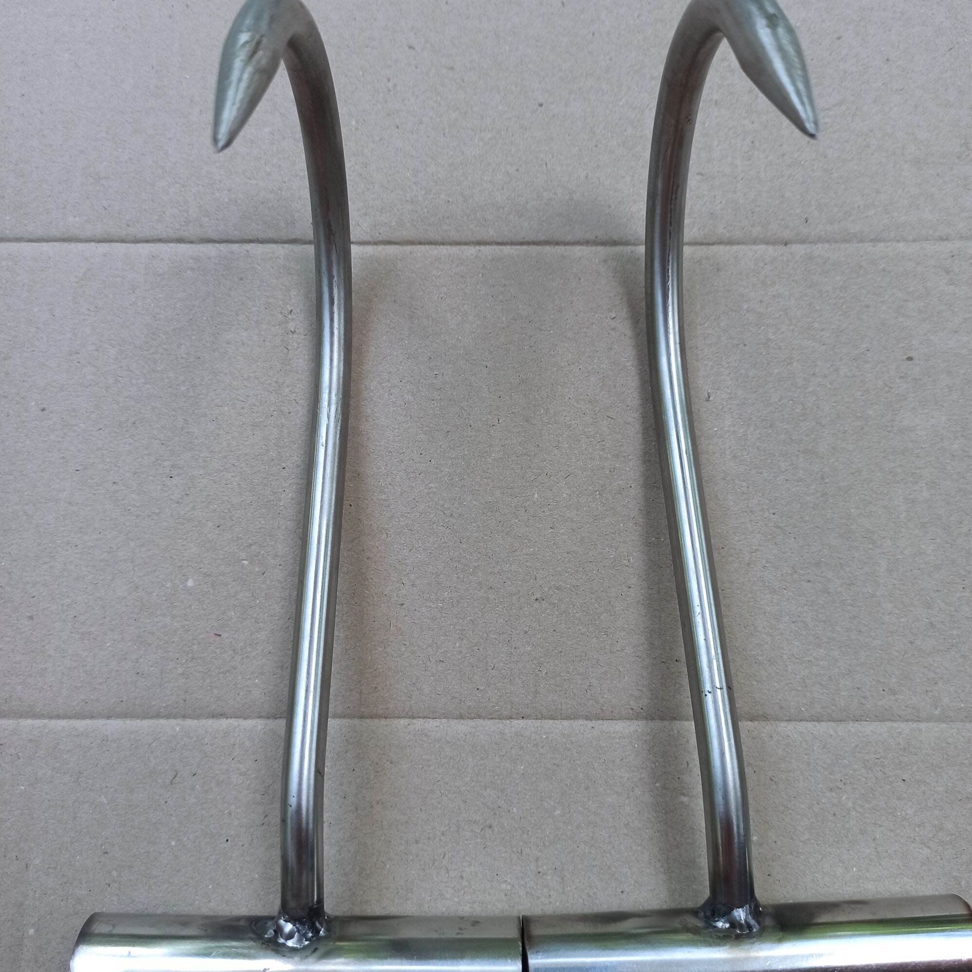 Cây móc nước đá inox (1 cặp) dài 25 cm cán inox