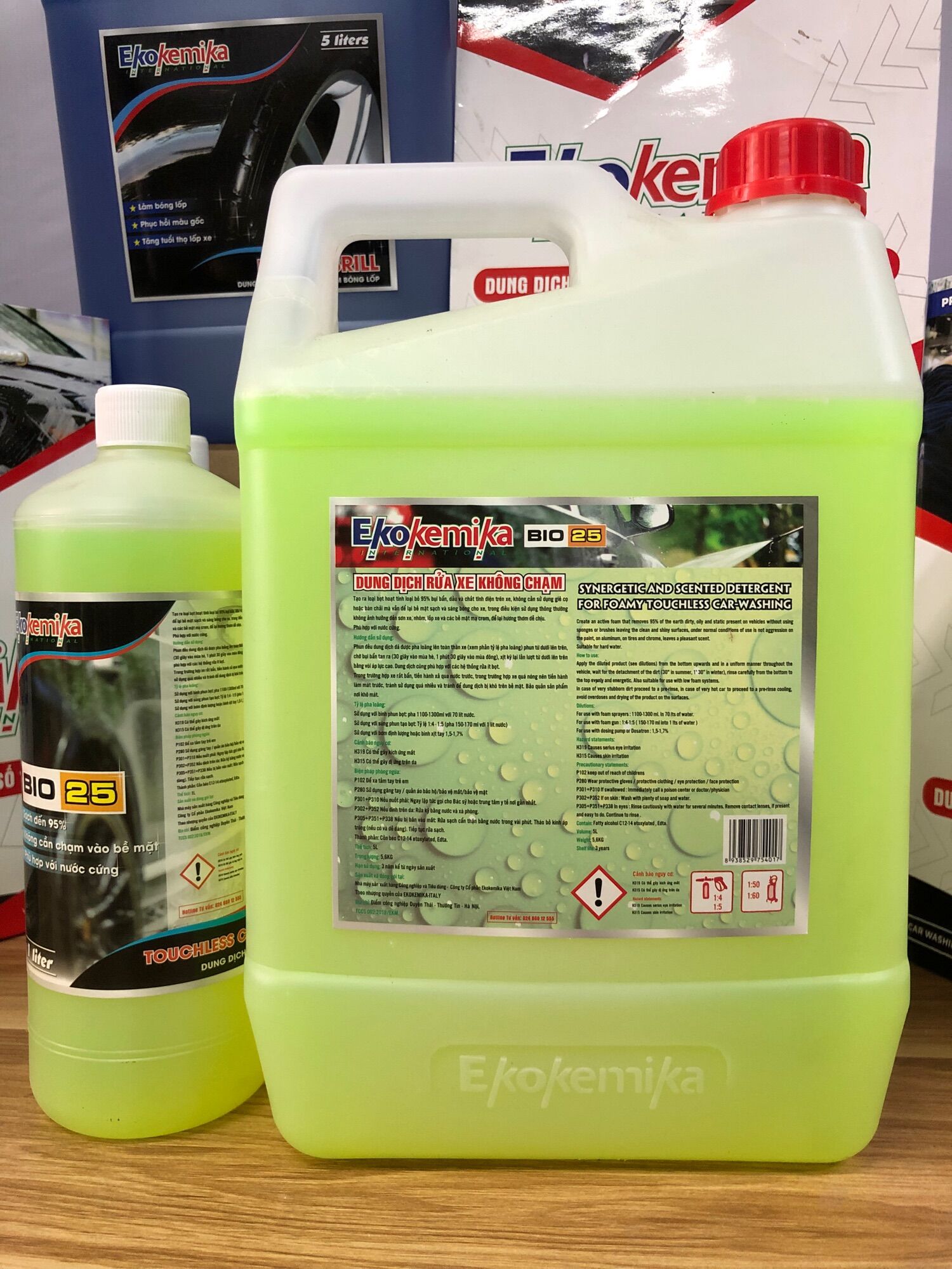 Dung dịch nước rửa xe không chạm BIO 25 -1L