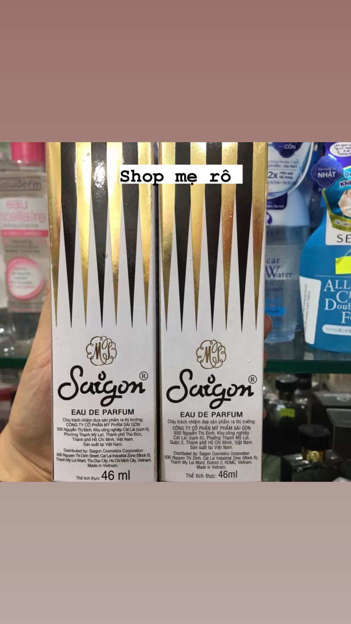 Nước hoa Sài Gòn chai 46ml