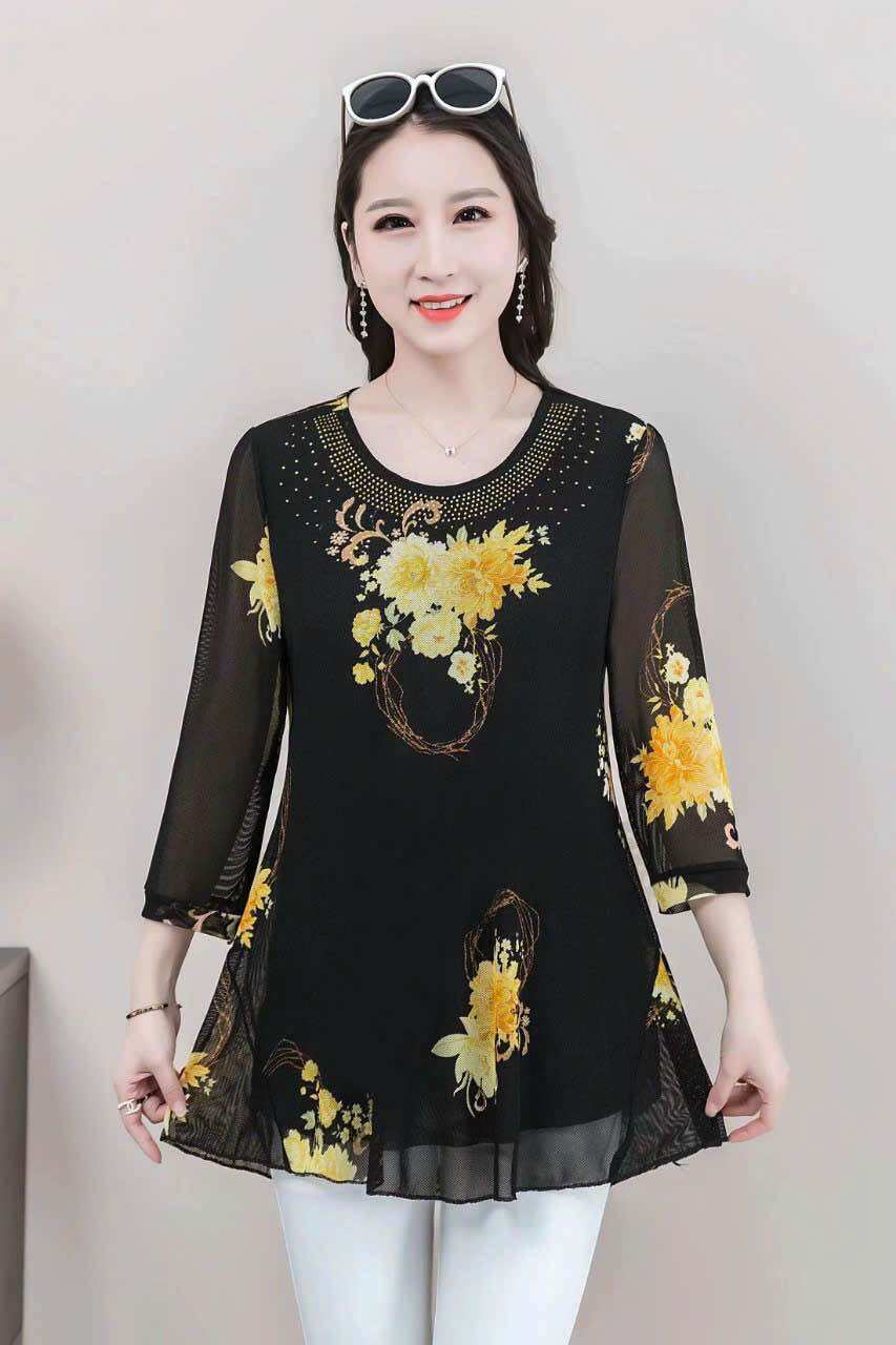Áo thun lưới trung niên 45-85kg