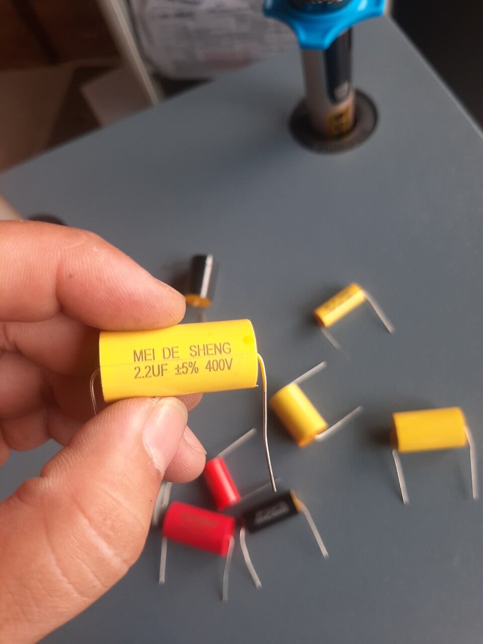 Tụ phân tần loa treble MEIDESHENG 400V_Giá 1 tụ