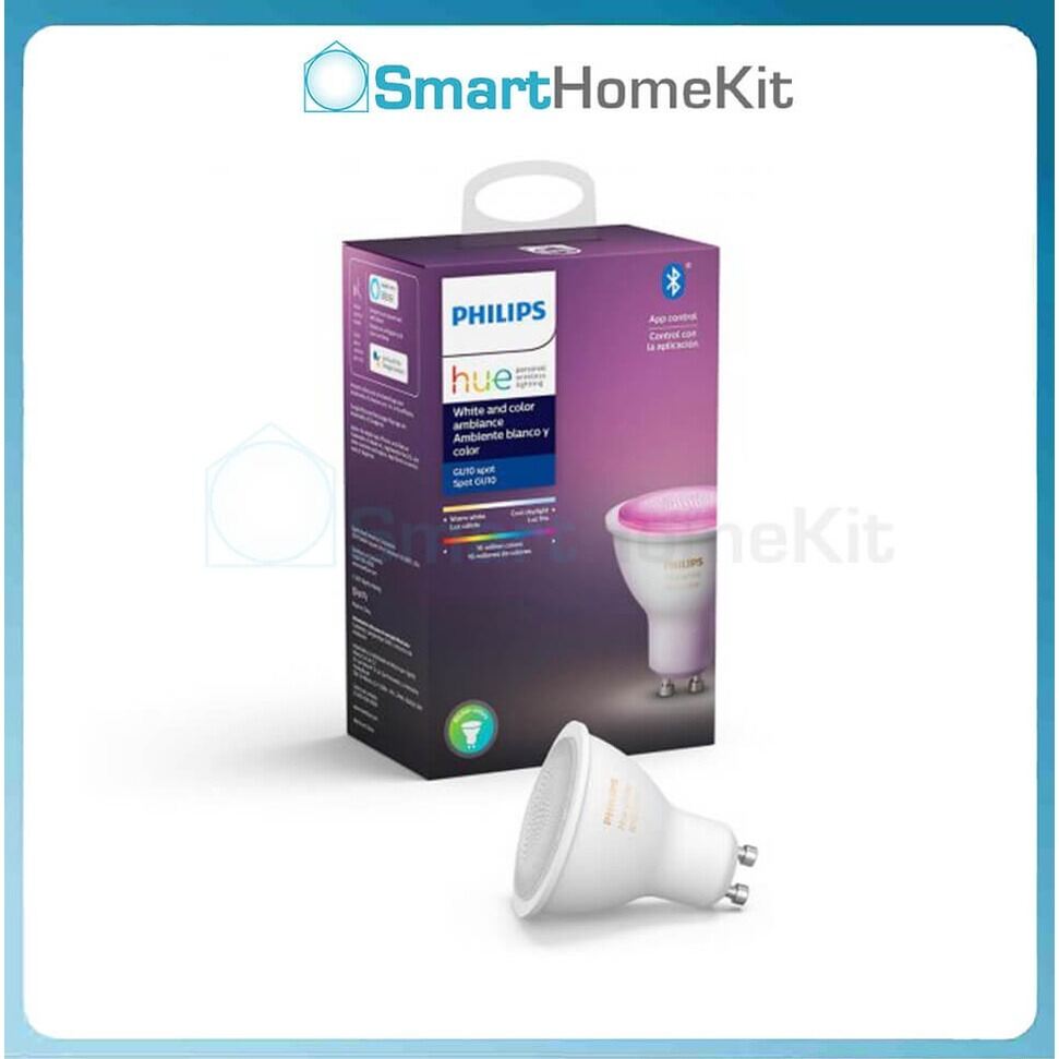 Đèn chiếu điểm Philips Hue GU10 White and Color Ambiance Spot Light 350lm 220-240V, 16 triệu màu